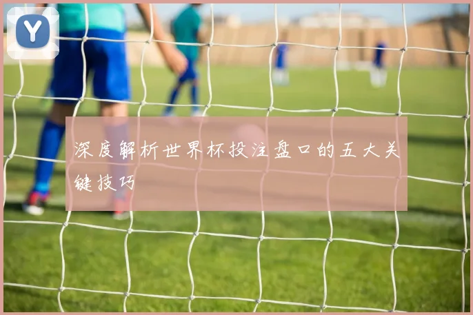 深度解析世界杯投注盘口的五大关键技巧